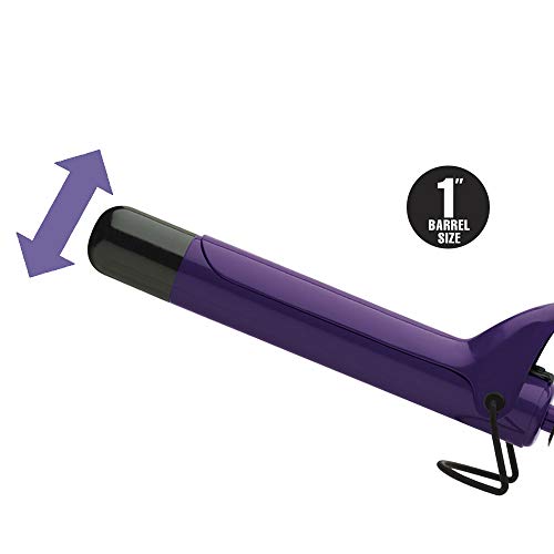 Hot Tools Professional Ceramic Titanium Professional Curling Iron, 1"