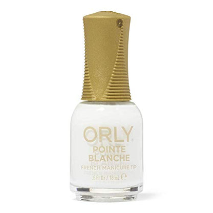 Orly Nail Lacquer, French Man Point Blanche, 0.6 Fluid Ounce