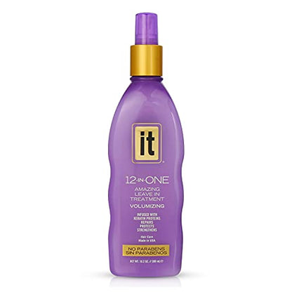 It Haircare 12inone Volumizing Amazing Leavein Treatment T386, 10.2 Fl Oz