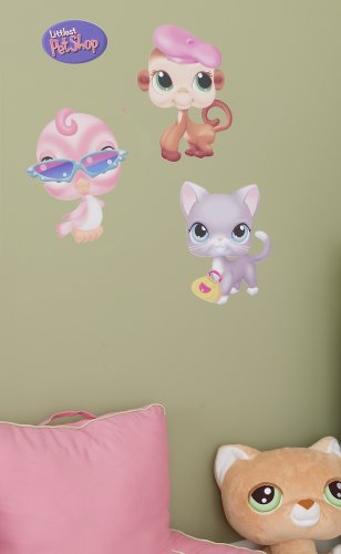 Hasbro Littlest Pet Shop Flypaper - Cat, Bird & Monkey