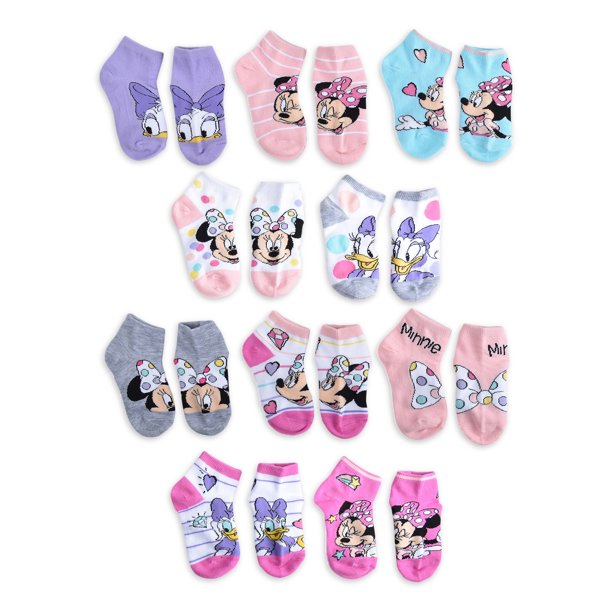 Mickey Mouse Toddler 10 Days of Socks, 10-Pack, Sizes 2T-5T