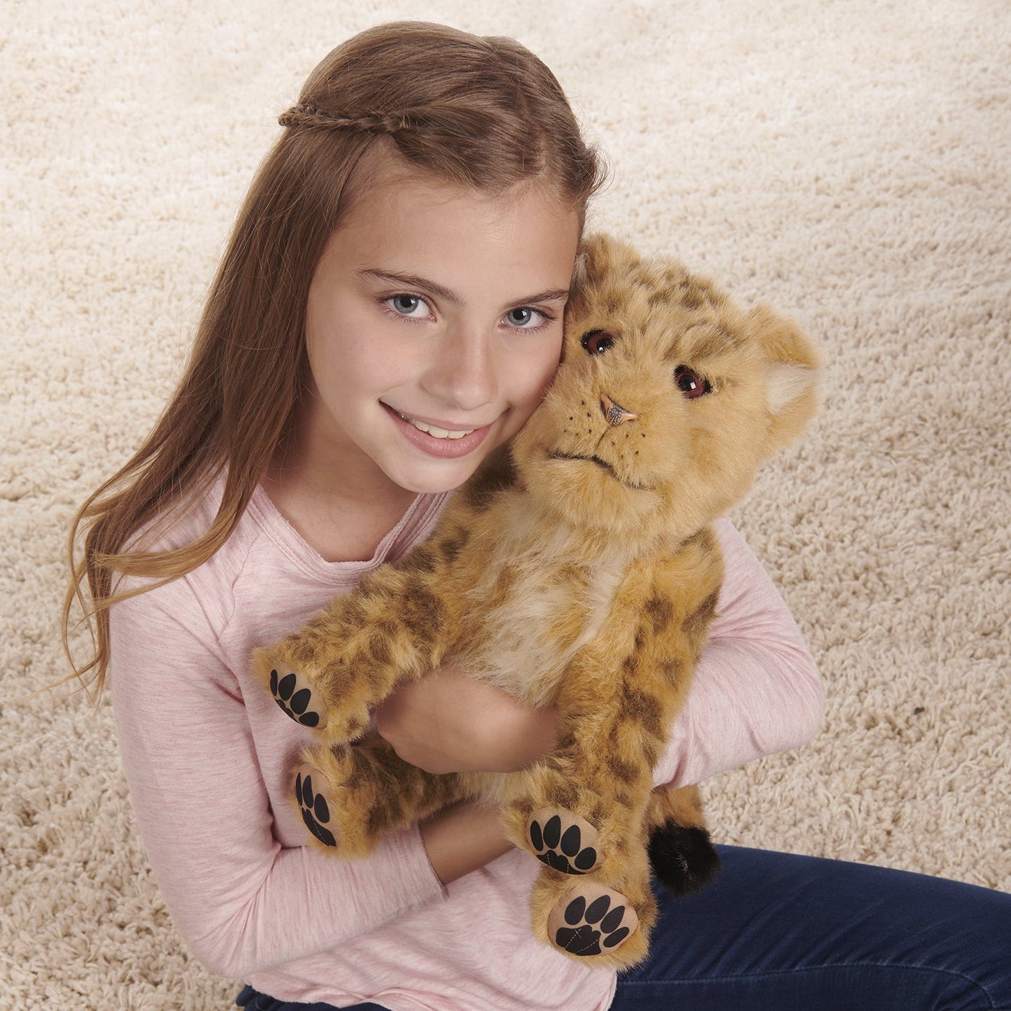 Alive Cubs - Interactive Plush Cub - Lion Cub By WowWee