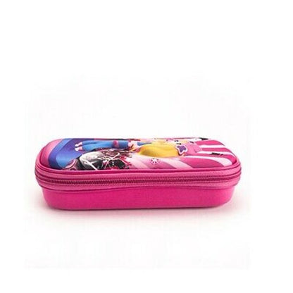 Maxi's Design Pink Dancer 3D Pencil Case for Girls with Zipper