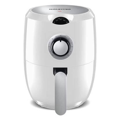 Gourmia 2.2 QT Air Fryer with Dishwasher Safe Basket & Crisper Tray, White