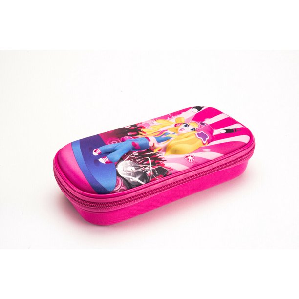 Maxi's Design Pink Dancer 3D Pencil Case for Girls with Zipper