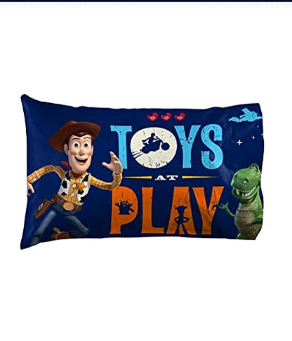 Toy Story Kids 4-Piece Full Sheet Set, 100% Polyester, Multi-color, Disney