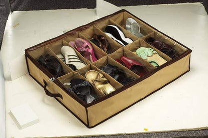 Telebrands Shoes Under Space-Saving Shoe Organizer