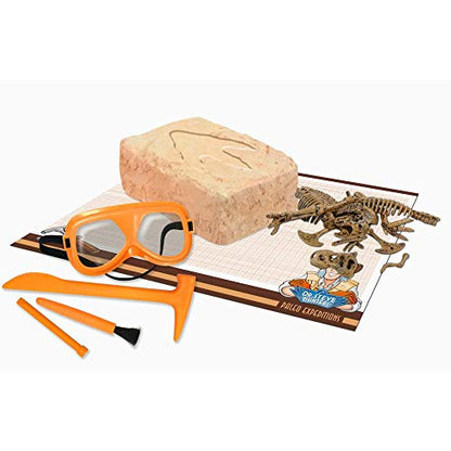 Uncle Milton Dr. Steve Hunters Paleo Expedition Dino Dig Excavation Kit Scientific Educational Toy