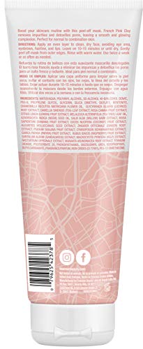 Exotic Blends Pore Clearing French Pink Clay Peel Off Mask