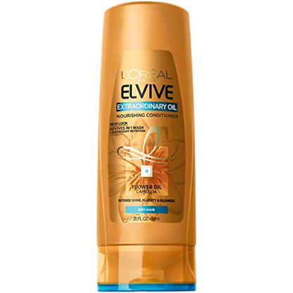 L'Oreal Paris Elvive Extraordinary Oil Nourishing Conditioner, 20 Fl. Oz (Packaging May Vary)