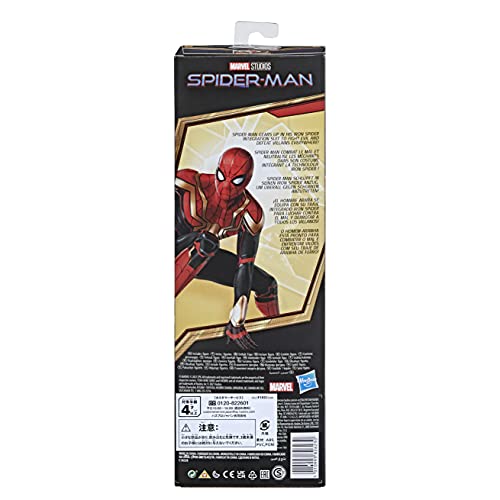 Marvel Spider-Man Titan Hero Series 30-Cm Iron Spider Integration Suit Spider-Man Action Figure Toy, Inspired by Spider-Man Movie, for Kids Ages 4 and Up