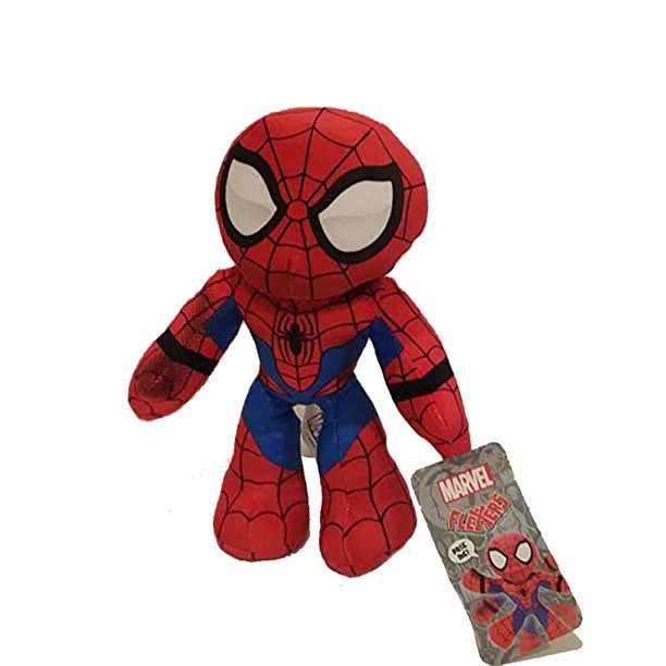 Marvel Spiderman Flexers Poseable Plush Toy UPC: 049022177338