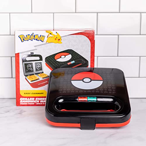 Pokemon Grilled Cheese Maker - Make Pokeball and Pikachu Sandwiches - Kitchen Appliance