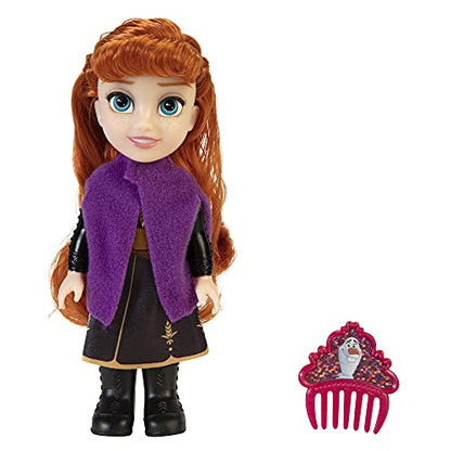 Disney Frozen Anna Doll 6-Inch Petite Play Dolls with Comb