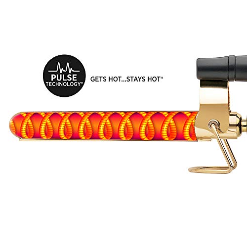 HOT TOOLS Professional 24K Gold Marcel Curling Iron/Wand, 1/2 inch HT1107