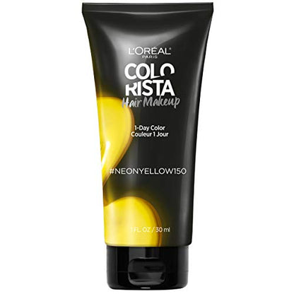 L'oreal Paris Hair Color Colorista Makeup 1-day for Blondes, Neon Yellow 150, 1 Fluid Ounce