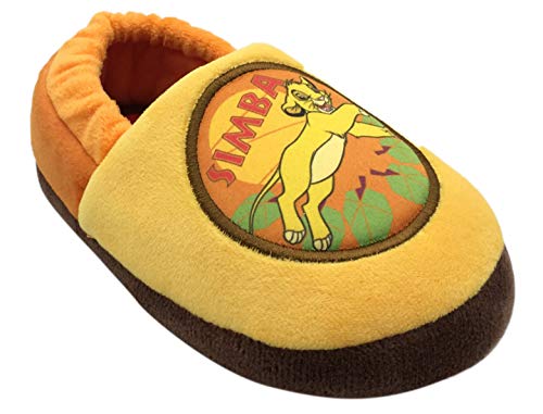 Disney Boy's Lion King Simba Plush Slipper