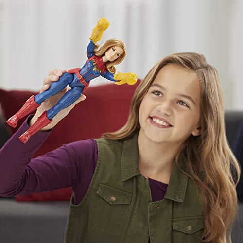 Captain Marvel Movie Cosmic Captain Super Hero Doll (Ages 6 & Up)