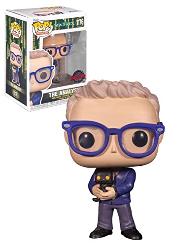 Funko The Matrix Resurrections The Analyst Pop Vinyl Figure, 9.5cm Tall