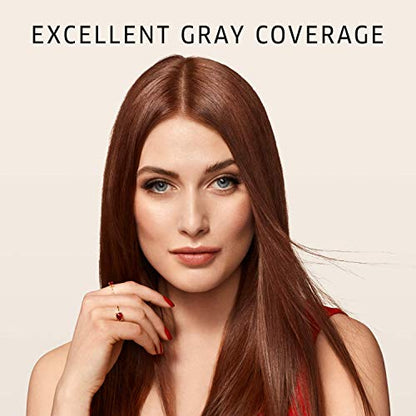 Wella Color Charm Permanent Liquid Hair Color for Gray Coverage 4N Medium Brown