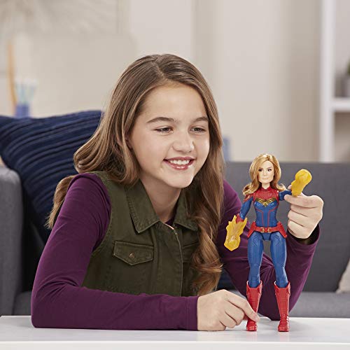 Captain Marvel Movie Cosmic Captain Super Hero Doll (Ages 6 & Up)