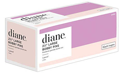 Diane Jumbo Bob Pins, 2.5 Inch, Black, 1 Pound, D492 (Approximately 472 Pins)