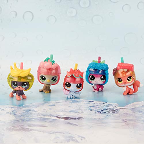 Littlest Pet Shop Slushie Squad Pack, Includes 5 Pets & 5 Accessories