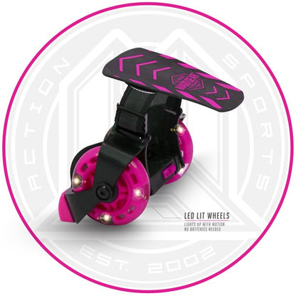 Madd Gear – Madd Rollers – Light-Up Heel Skates – Suits Ages 6+ - Max Rider Weight 110lbs