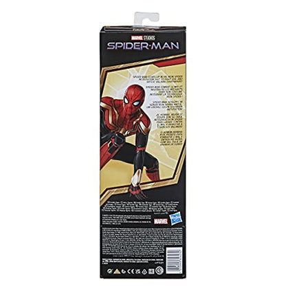 Marvel Spider-Man Titan Hero Series 30-Cm Iron Spider Integration Suit Spider-Man Action Figure Toy, Inspired by Spider-Man Movie, for Kids Ages 4 and Up