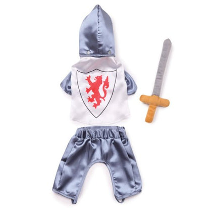 Zack & Zoey Polyester Knight Dog Costume, Medium, Silver