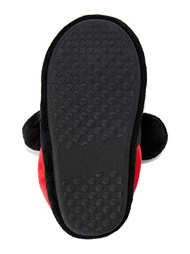 Disney Boys' Mickey Mouse Slide on Slippers (7-8 Toddler) Red