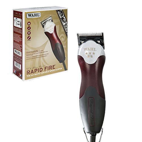 WAHL Professional Five Star Rapid Fire Clipper, Red Model #WA-8233-200, UPC: 043917823324