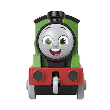 Thomas & Friends Fisher-Price Percy die-cast Push-Along Toy Train Engine for Preschool Kids Ages 3+