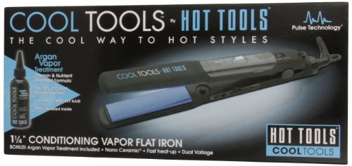 Hot Tools Conditioning Flat Iron, 1.25 Inch