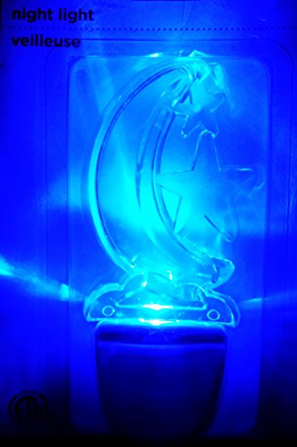 Blue LED Night Light, Various Designs