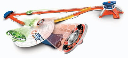 Mattel Hot Wheels Spinshotz Hyperspeed Showdown Playset