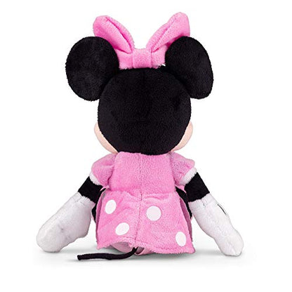 Minnie 10776 Disney Pink 11" Beans Plush, Multi, 6"