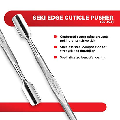 Seki Edge Stainless Steel Cuticle Pusher SS 303