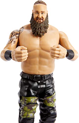 WWE Top Picks Braun Strowman Action Figure 6 in Posable Collectible and Gift for Ages 6 Years Old and Up