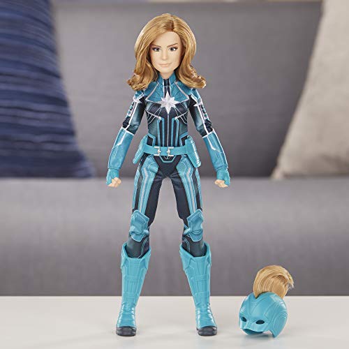 Marvel Captain Marvel Captain Marvel (Starforce) Super Hero Doll with Helmet Accessory (Ages 6 and up)