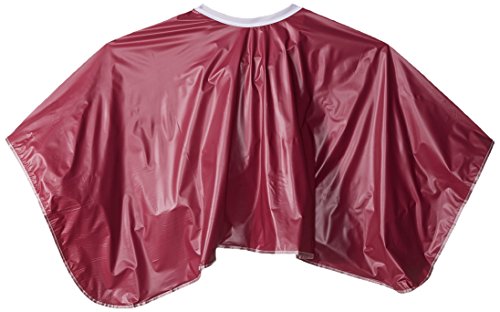 Betty Dain Vinyl Shortie Cape, Burgundy