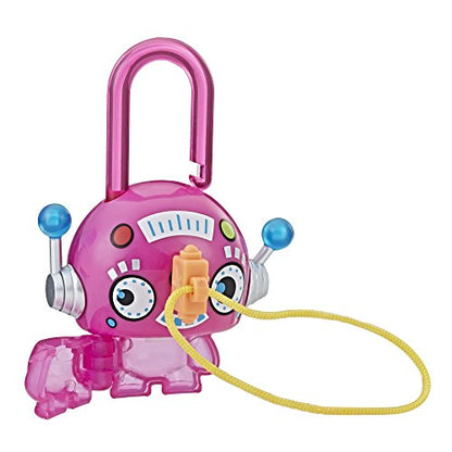 Hasbro Lock Stars Pink Round Robot