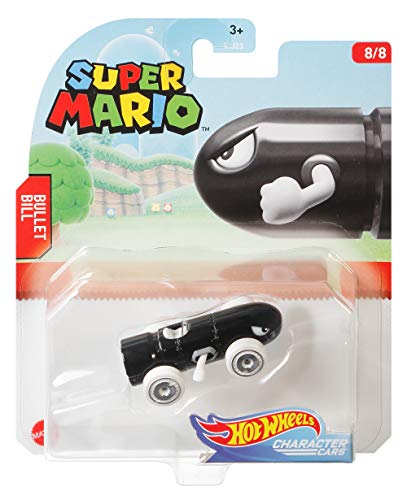 Hot Wheels Gaming Character Car Super Mario 2020 Series-Bullet Bill Vehicle(8/8)