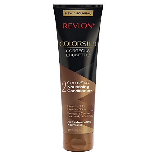 Revlon ColorSilk Care Conditioner, Brown, 8.45 Fluid Ounce