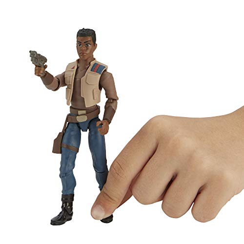 Star Wars Galaxy of Adventures The Rise of Skywalker Finn 5"-Scale Action Figure Toy with Fun Blaster Action Movement