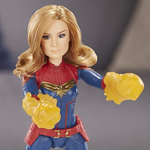 Captain Marvel Movie Cosmic Captain Super Hero Doll (Ages 6 & Up)