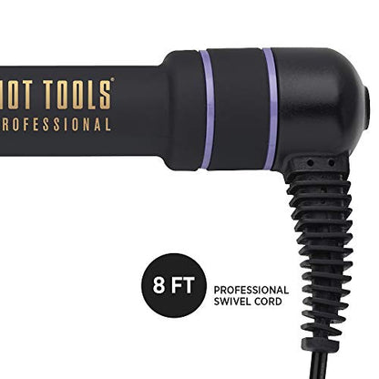 HOT TOOLS Professional 24K Gold Marcel Curling Iron/Wand, 1/2 inch HT1107