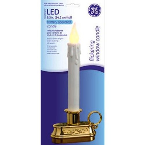 NICOLAS HOLIDAY 78208 9.5-Inch LED Win Candle