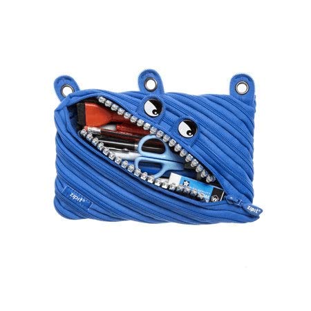 ZIPIT Grillz 3-Ring Pencil Case, Royal Blue