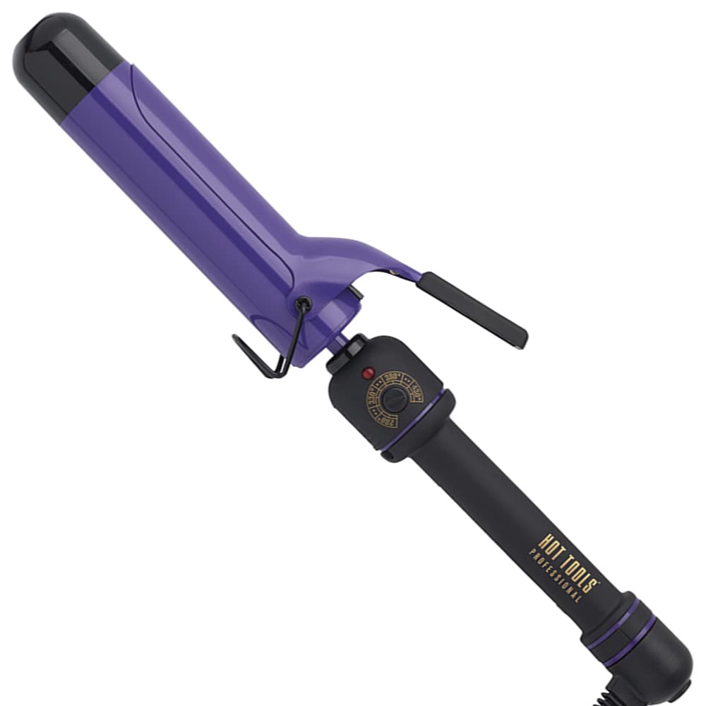 Hot Tools Professional Ceramic Titanium Professional Curling Iron, 1-1/2"